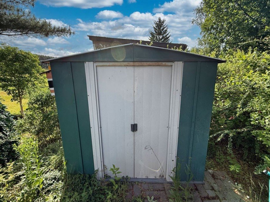 Geräteschuppen Freizeitgrundstück Bad Schmiedeberg