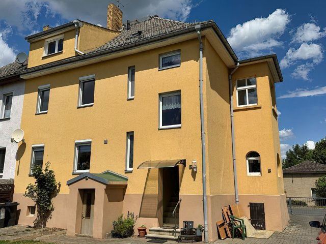 Außen hinten Zweifamilienhaus Bad Schmiedeberg