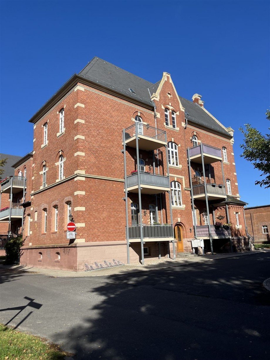 Außenansicht Etagenwohnung Torgau