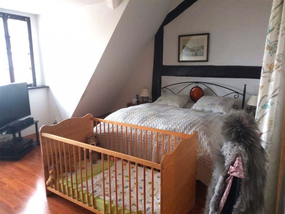 Schlafzimmer DG Maisonettewohnung Torgau