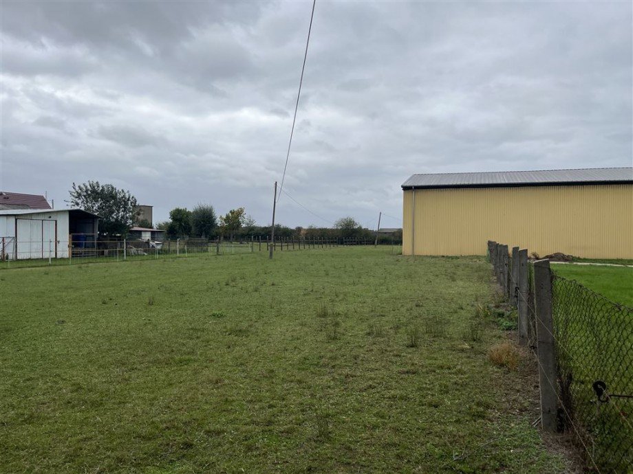 westlicher Blick Wohngrundstück Nichtewitz