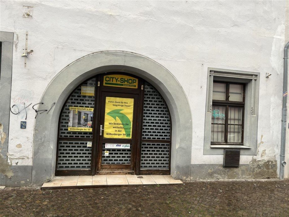 Außenansicht Einzelhandel Torgau