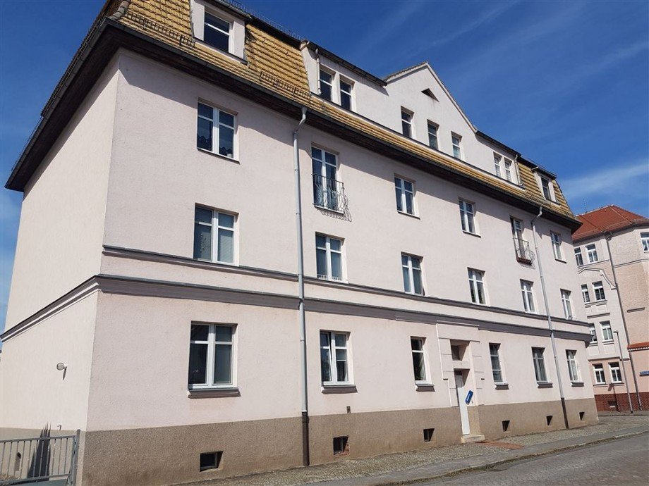 Hausansicht Wohnung Torgau
