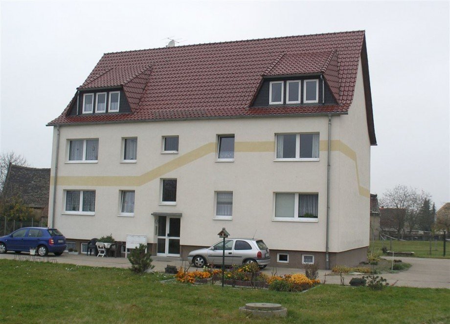 Hausansicht Erdgeschosswohnung Belgern b Torgau
