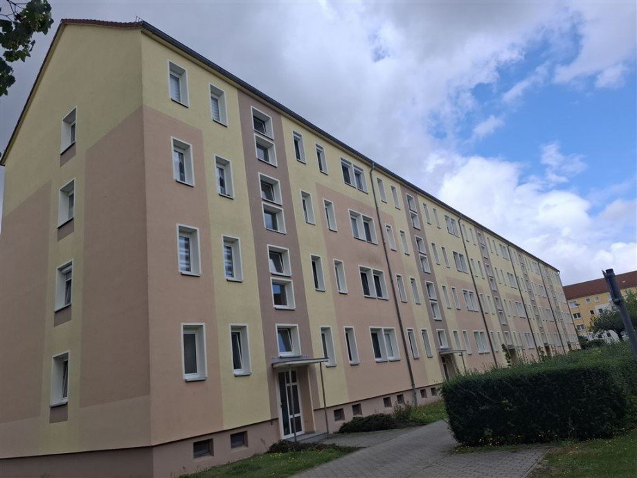 Außenansicht Etagenwohnung Torgau